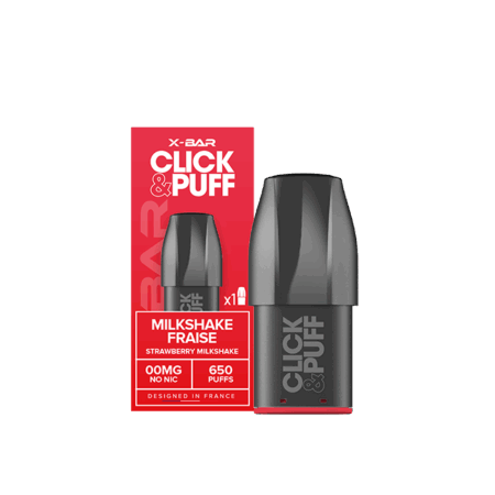 Click & Puff - Pod - Milkshake Strawberry