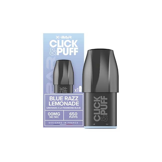 Click & Puff - Pod - Blue Razz Lemonade - X-Bar - Official Online Shop