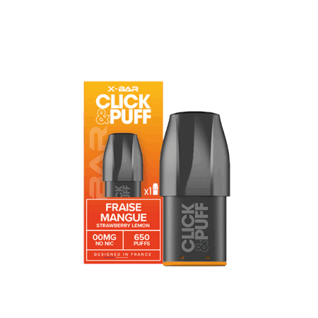 Click & Puff - Pod - Fraise Mangue
