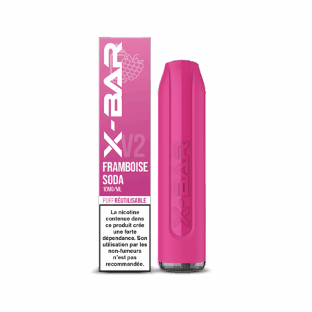 X-Bar 650 Raspberry Soda