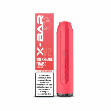 X-Bar 650 Strawberry Milkshake