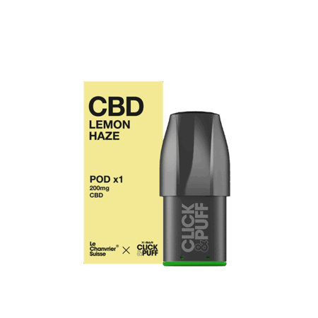 Click & Puff - Pod CBD - Lemon Haze