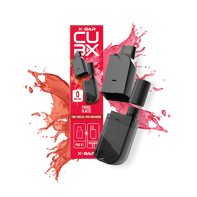 CUBX 2 Pods - Strawberry Ice
