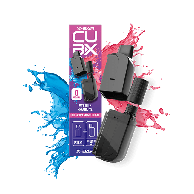 CUBX 2 Pods - Myrtille Framboise