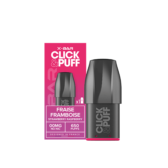 Click & Puff - Pod - Strawberry Raspberry