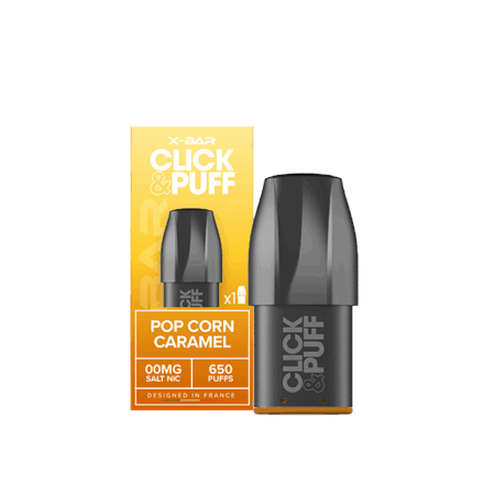 Click & Puff - Pod - Pop Corn Caramel