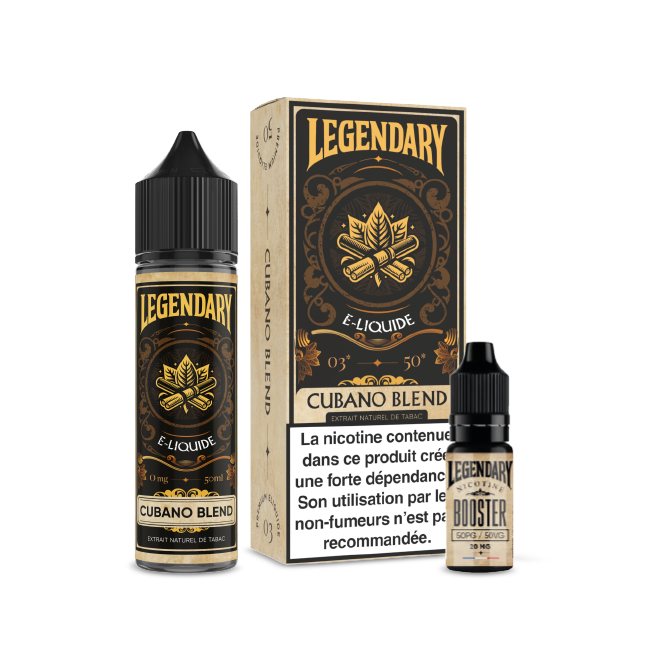 Legendary E-liquid 50ml Cubano Blend