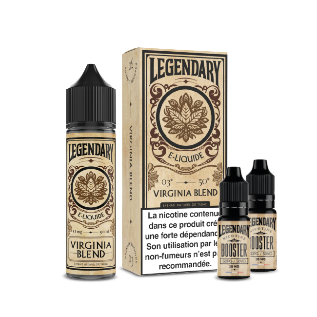 Legendary E-liquid 50ml Virginia Blend - X-Bar