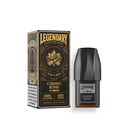 Click & Puff Legendary – Pod – Cubano Blend
