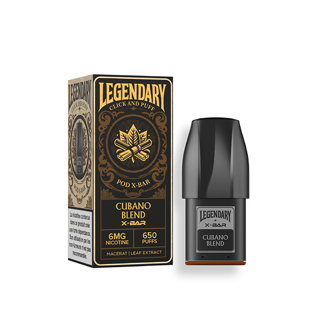 Click & Puff Legendary – Pod – Cubano Blend