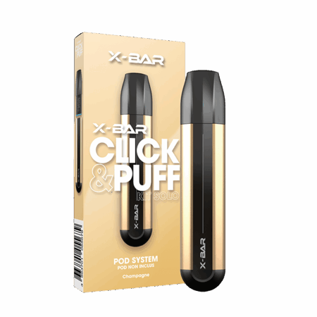 Click & Puff - Kit Solo Champagne