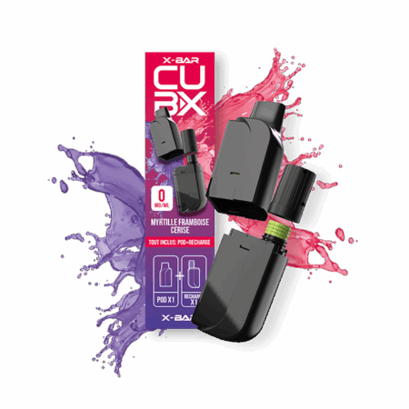 CUBX 2 Pods - Myrtille Framboise Cerise