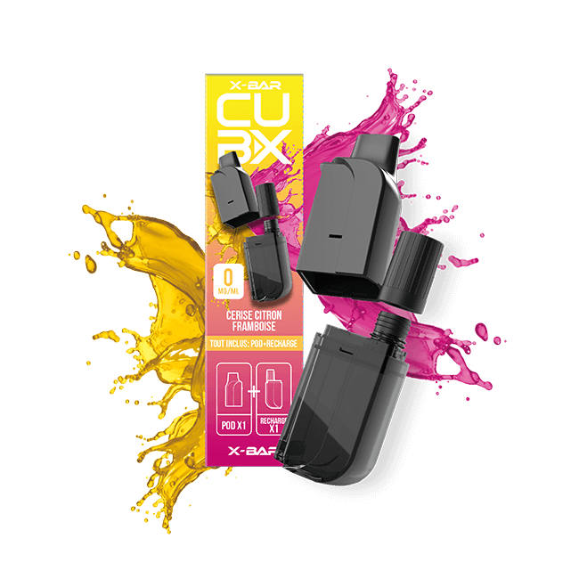 CUBX 2 Pods - Cherry Lemon Raspberry