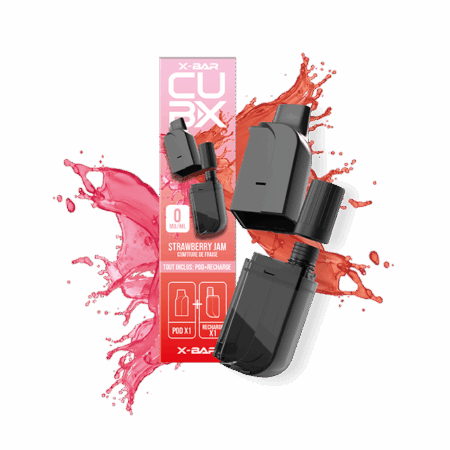 CUBX 2 Pods - Confiture de Fraise