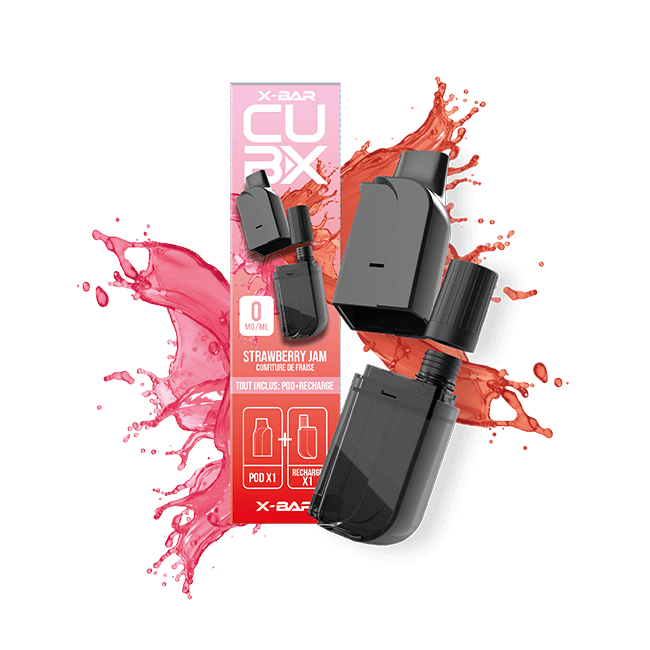 CUBX 2 Pods - Strawberry Jam
