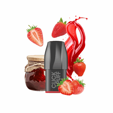 Click & Puff - Pod - Strawberry Jam