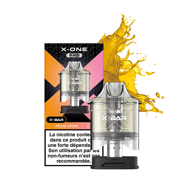 X-One Pro ×2 Pods Peach Litchi