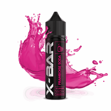 E-liquid 50ml Framboise Soda